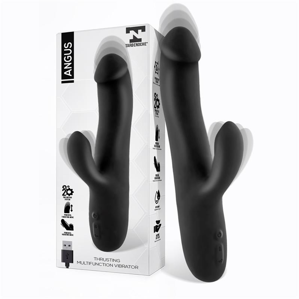VIBRADOR ANGUS COM FUNÇÃO DE MOVIMENTO DE IMPULSO  1