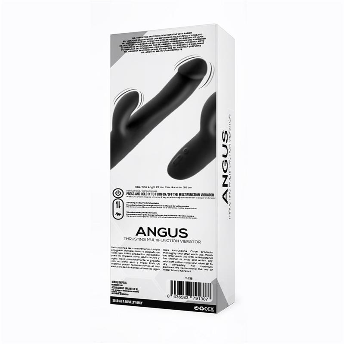 VIBRADOR ANGUS COM FUNÇÃO DE MOVIMENTO DE IMPULSO  3