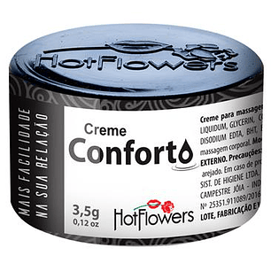 HOT FLOWERS CREME ESTIMULANTE UNISSEX SENSAÇÃO CONFORTO