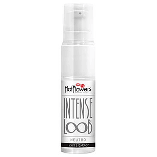 HOT FLOWERS INTENSE LOOB LUBRIFICANTE DE ALTO GRAU DE PUREZA 12 ML
