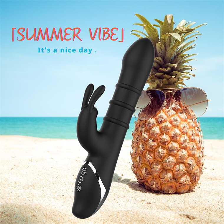 VIBRADOR REIPO C/ ANÉIS DESLIZANTES PARA CIMA E PARA BAIXO 15