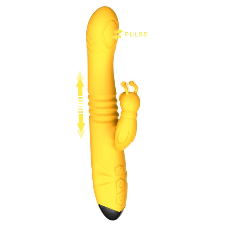 ENGILY ROSS HONEYBEE VIBRATOR COM IMPULSO E PULSAÇÃO 3