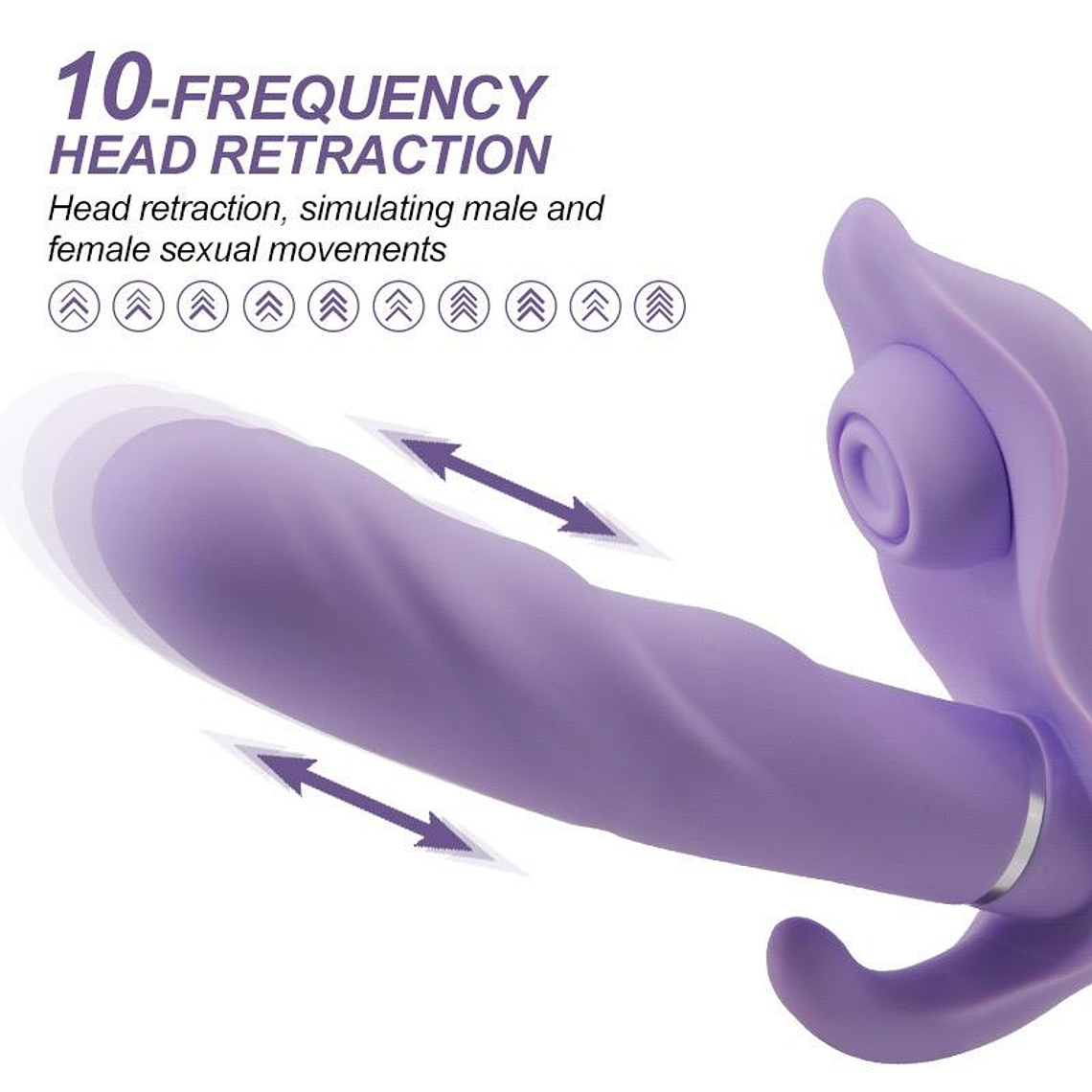 VIBRADOR APOLLO COM FUNÇÕES DE IMPULSO, PULSAÇÃO E SUCÇÃO 11