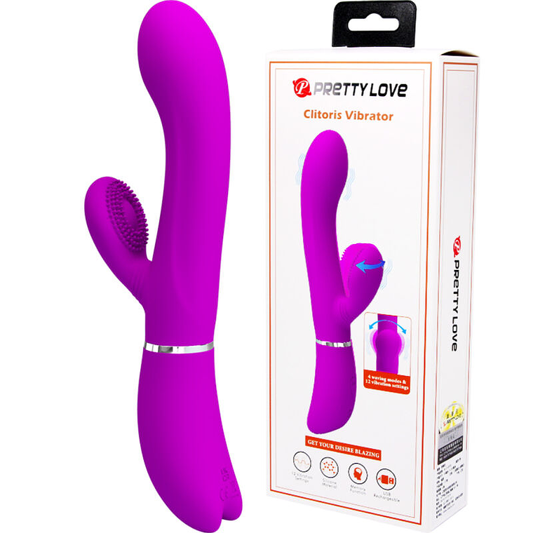PRETTY LOVE - VIBRADOR ESTIMULADOR CLITORIAL 1