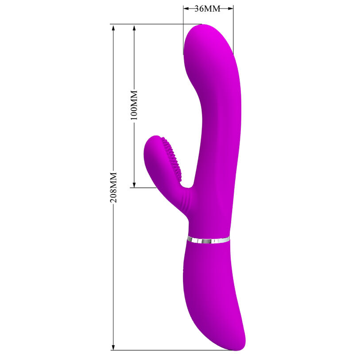 PRETTY LOVE - VIBRADOR ESTIMULADOR CLITORIAL 5