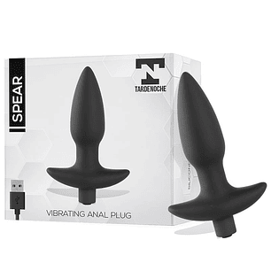 SPEAR PLUG  ANAL COM VIBRAÇÃO USB SILICONE