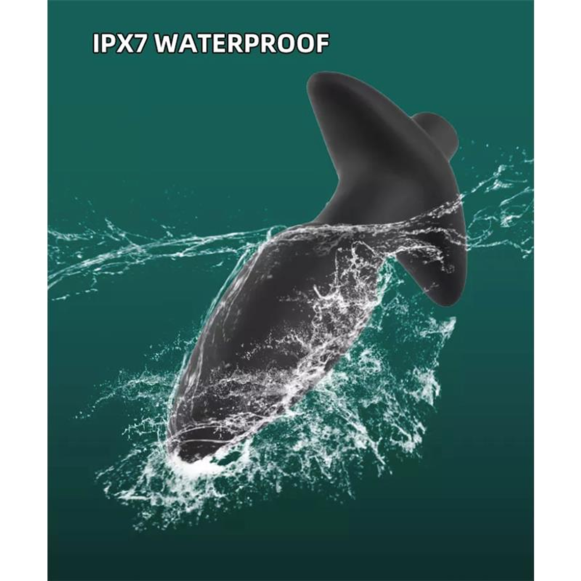 SPEAR PLUG  ANAL COM VIBRAÇÃO USB SILICONE 9