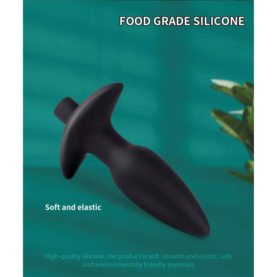 SPEAR PLUG  ANAL COM VIBRAÇÃO USB SILICONE 10