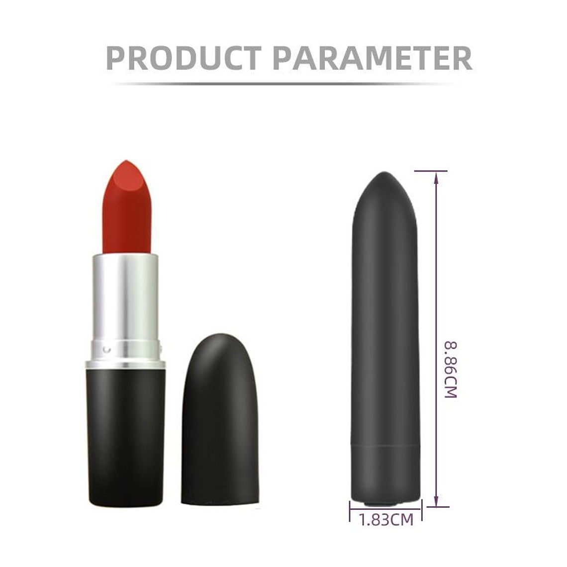 MAGNY VIBRADOR BALA RECARREGÁVEL 9