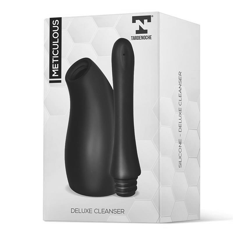 METICULOUS DOUCHE ANAL DELUXE SILICONE PRETO 2