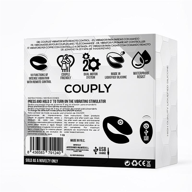 BRINQUEDO DE CASAL COUPLY 3