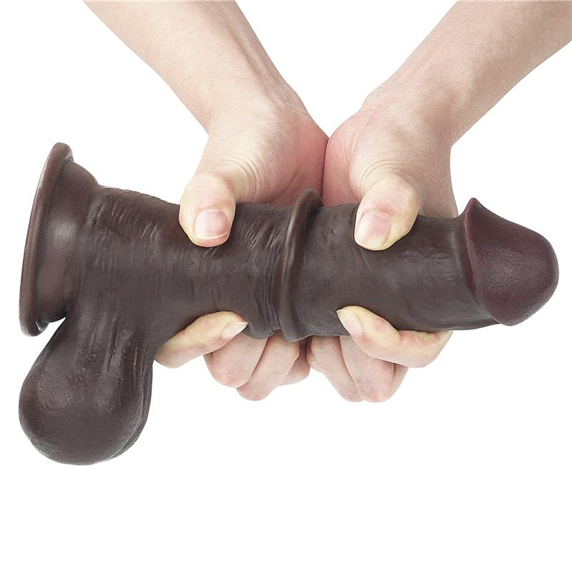 LOVETOY DILDO TESTÍCULO INTEIRO 7,8