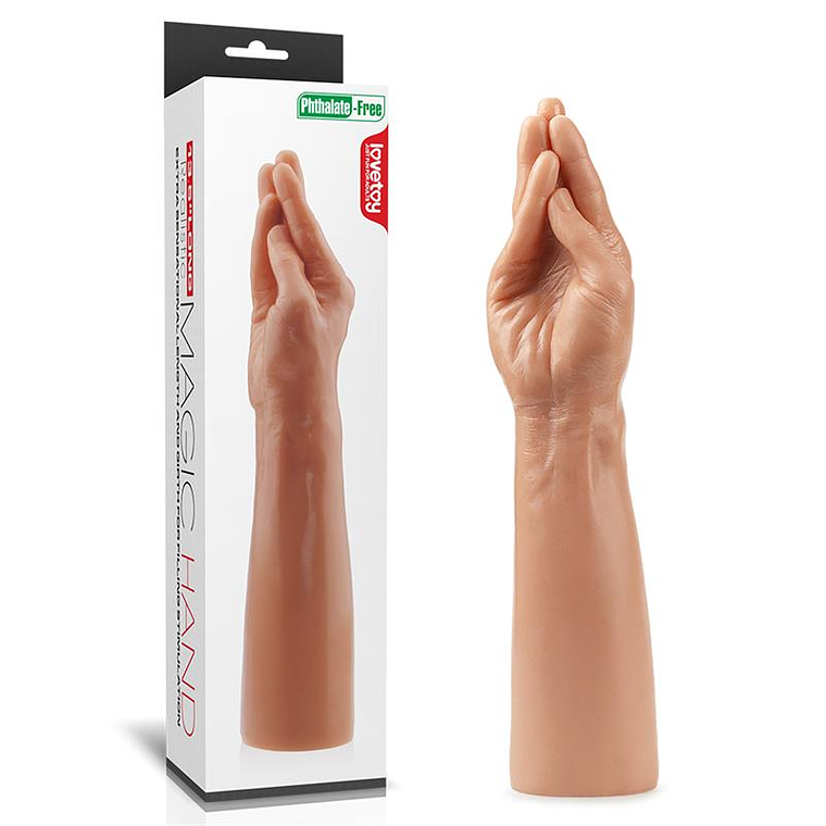 LOVETOY DILDO MAGIC HAND 13.5
