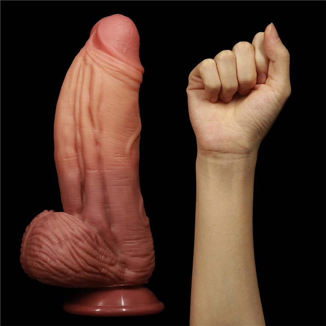 LOVETOY DILDO NATURE KING 10