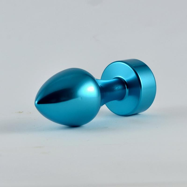 PLUG ANAL AZUL ROSEBUD COM JOIA 2
