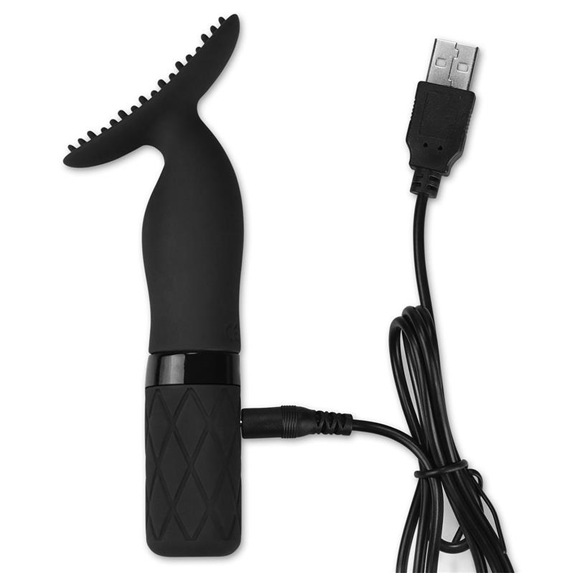 ESTIMULADOR USB LOVETOY O-SENSUAL CLIT JIGGLE PRETO 8