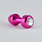 PLUG ANAL FÚCSIA ROSEBUD COM JÓIA - Thumbnail 1