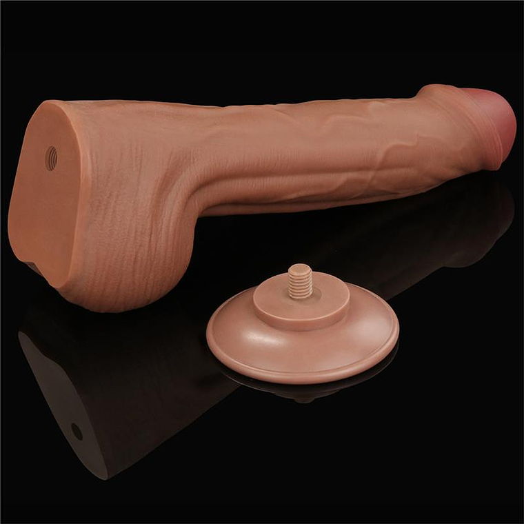 LOVETOY DILDO DE DUPLA DENSIDADE 11,5