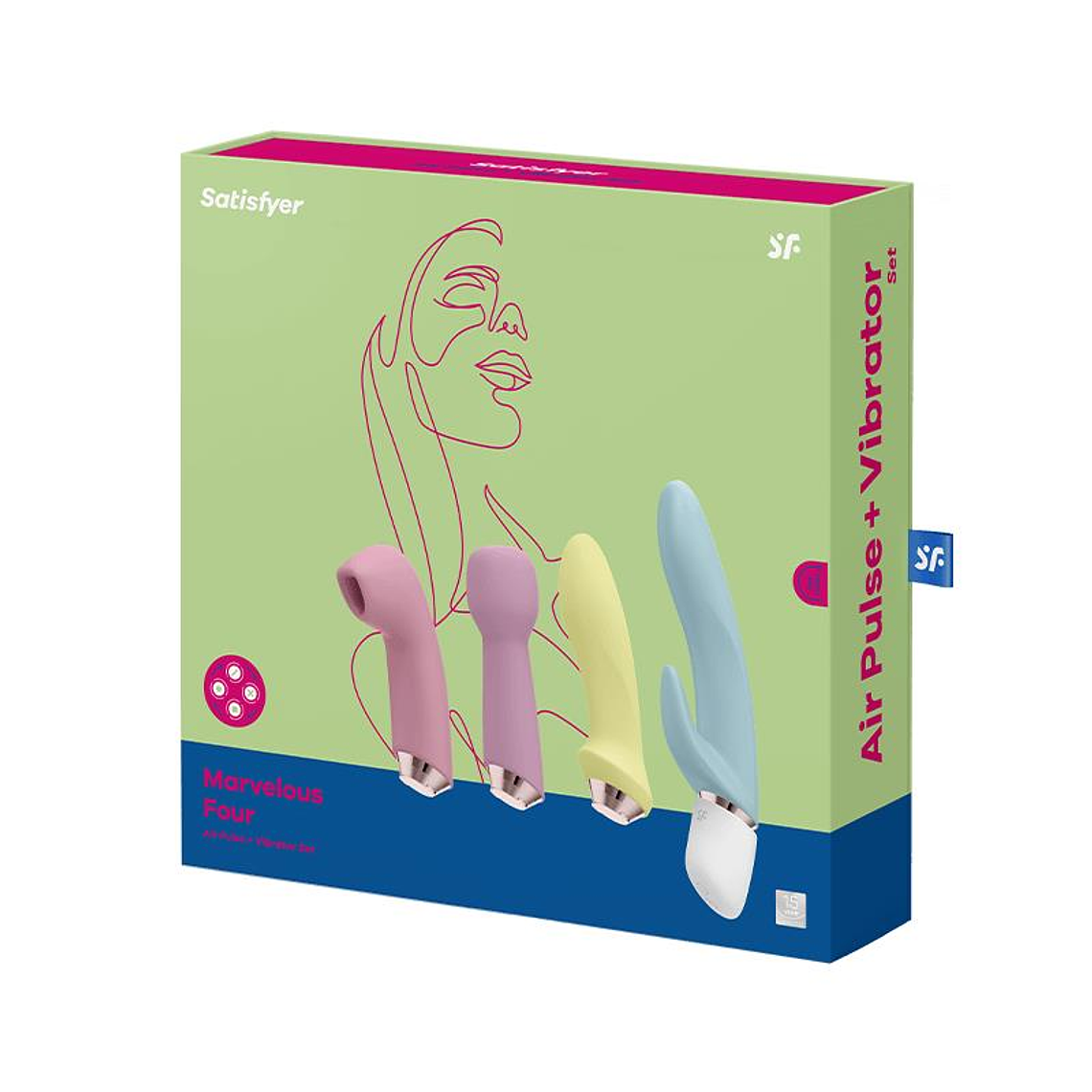 SATISFYER SET MARVELOUS FOUR 6