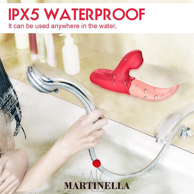 MARTINELLA ESTIMULADOR DUPLO COM LÍNGUA E PULSAÇÃO 11