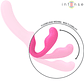 AMY DUPLO VIBRADOR 20 CM ROSA CONTROLE REMOTO - Thumbnail 3
