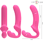 AMY DUPLO VIBRADOR 20 CM ROSA CONTROLE REMOTO - Thumbnail 6