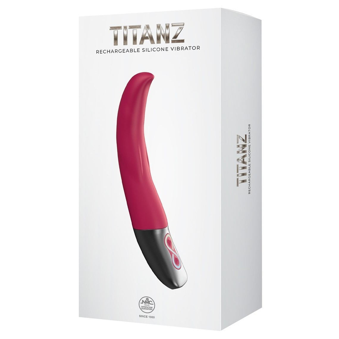 VIBRADOR TITTANZ VERMELHO EXCELLENT POWER 5