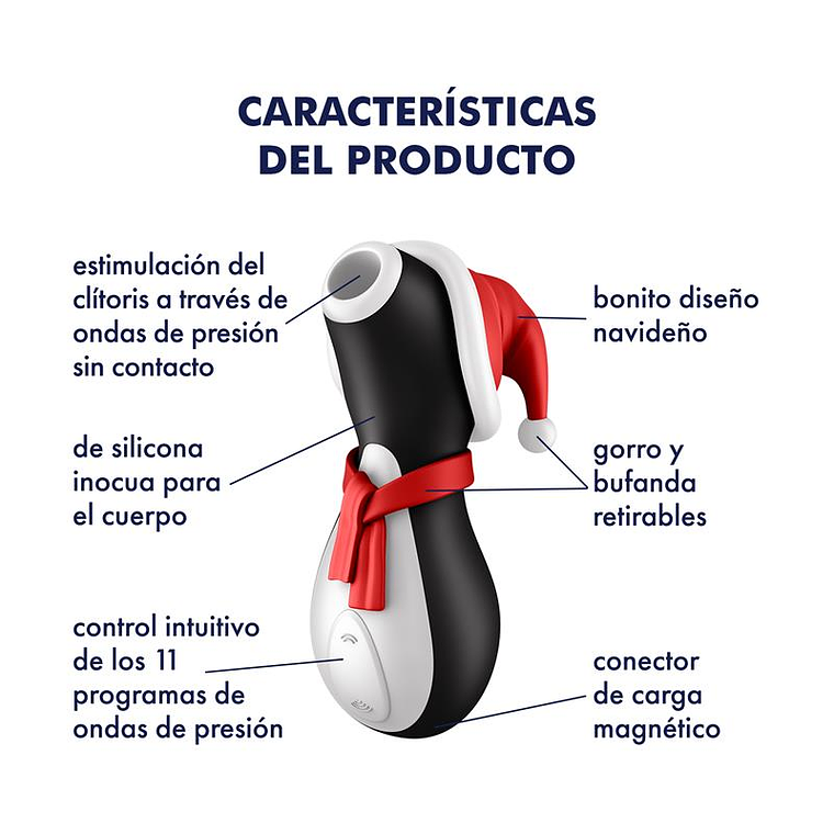 SATISFYER Penguin Edição de Natal  7