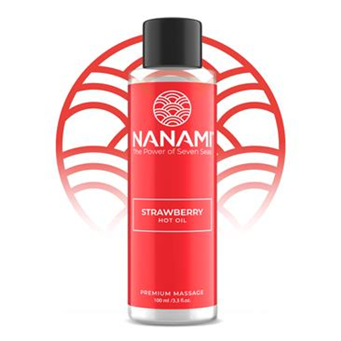 Óleo de Massagem Aquecedor com Aroma de Morango 100ml 1