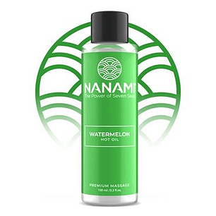 Óleo de Massagem Aquecedor com Aroma de Melancia 100ml