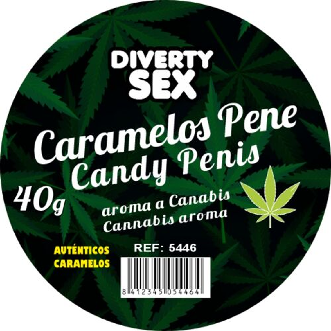 Spicy Devil - 20 balas em formato de pênis com aroma de cannabis 2