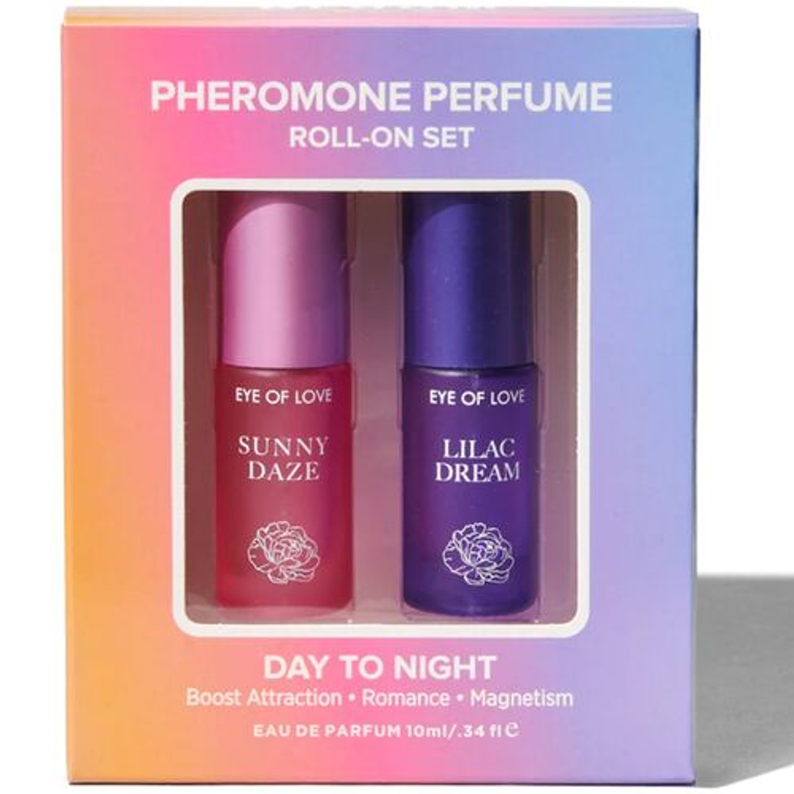 EYE OF LOVE - BLOOM DAY TO NIGHT PERFUME ROLL-ON COM FEROMÔNIOS 2 X 5 ML 1