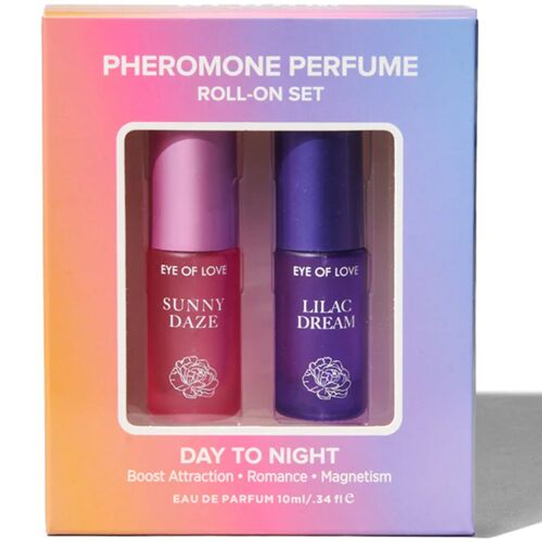 EYE OF LOVE - BLOOM DAY TO NIGHT PERFUME ROLL-ON COM FEROMÔNIOS 2 X 5 ML 1
