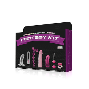 Kit vibrador e capas penianas 