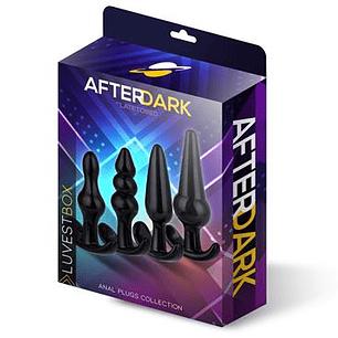 AFTERDARK Luvest Box 4 Conjunto de 4 Bases de Âncora Anal
