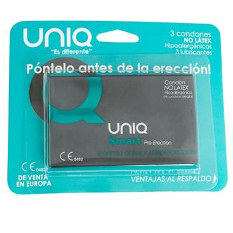  UNIQ Smart sem látex, pacote com 3 unidades 1