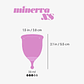 COPO MENSTRUAL MINERVA XS COM BOLSA CRUSHIOUS - Thumbnail 4