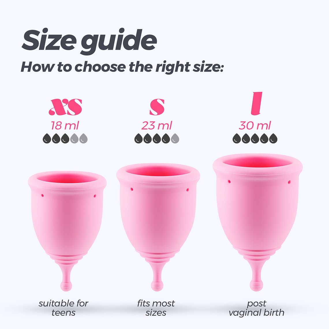 COPO MENSTRUAL MINERVA XS COM BOLSA CRUSHIOUS 11