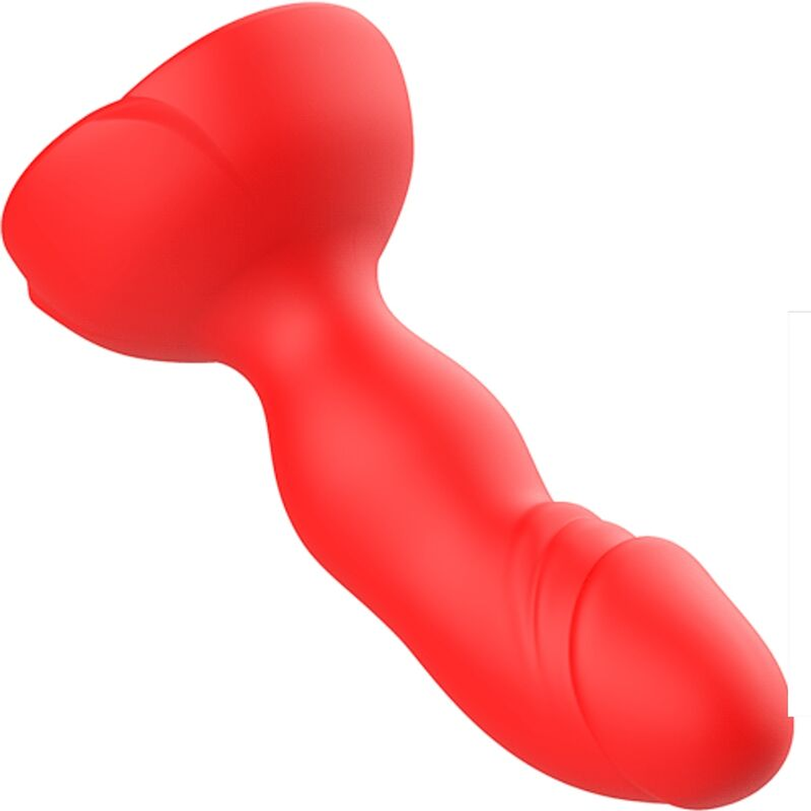 EXTREME A BLOOM PINK VIBRADOR E PLUG ANAL COM CONTROLE REMOTO VERMELHO 3