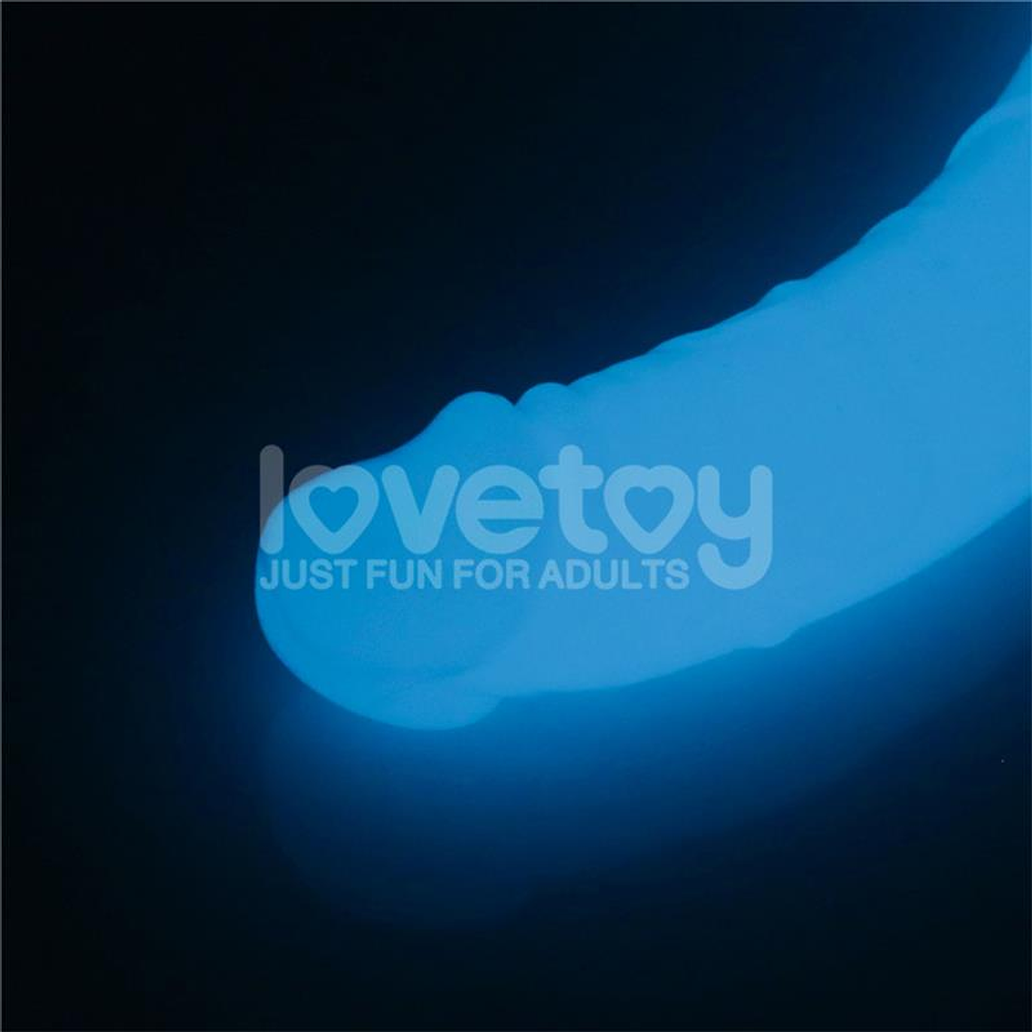  Vibrador Duplo Luminoso com Luz Azul 47 cm 3