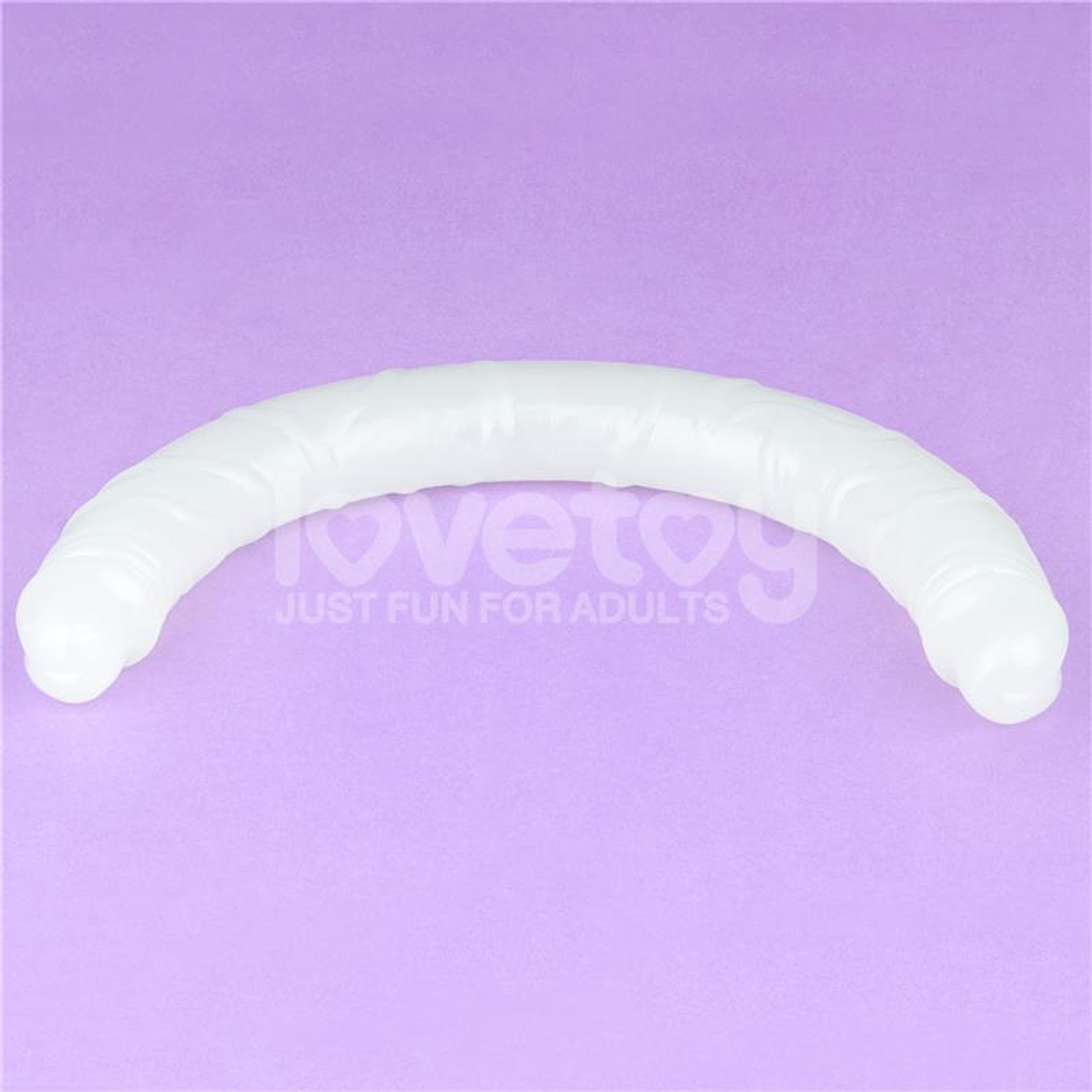  Vibrador Duplo Luminoso com Luz Azul 47 cm 4