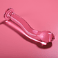 SÉRIE NEBULA DA IBIZA - MODELO 18 DILDO DE CRISTAL ROSA 18,5 CM -OU- 3,5 CM - Thumbnail 1