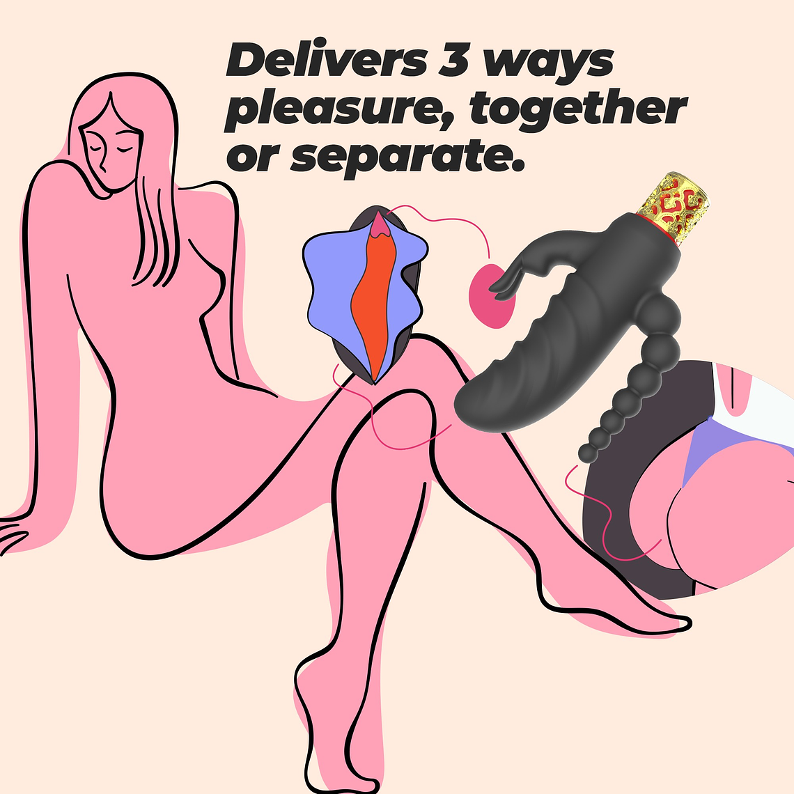 ROMANOV VIBRADOR CLÁSSICO COM MANGA DE SILICONE AMOVÍVEL 4