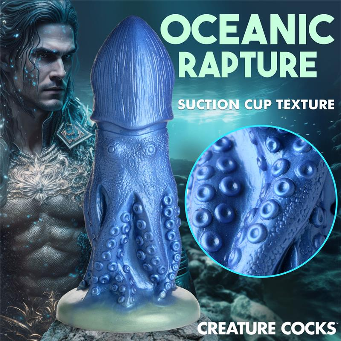 CREATURE COCKS Cocktopus Dildo Tentáculo Silicone 5