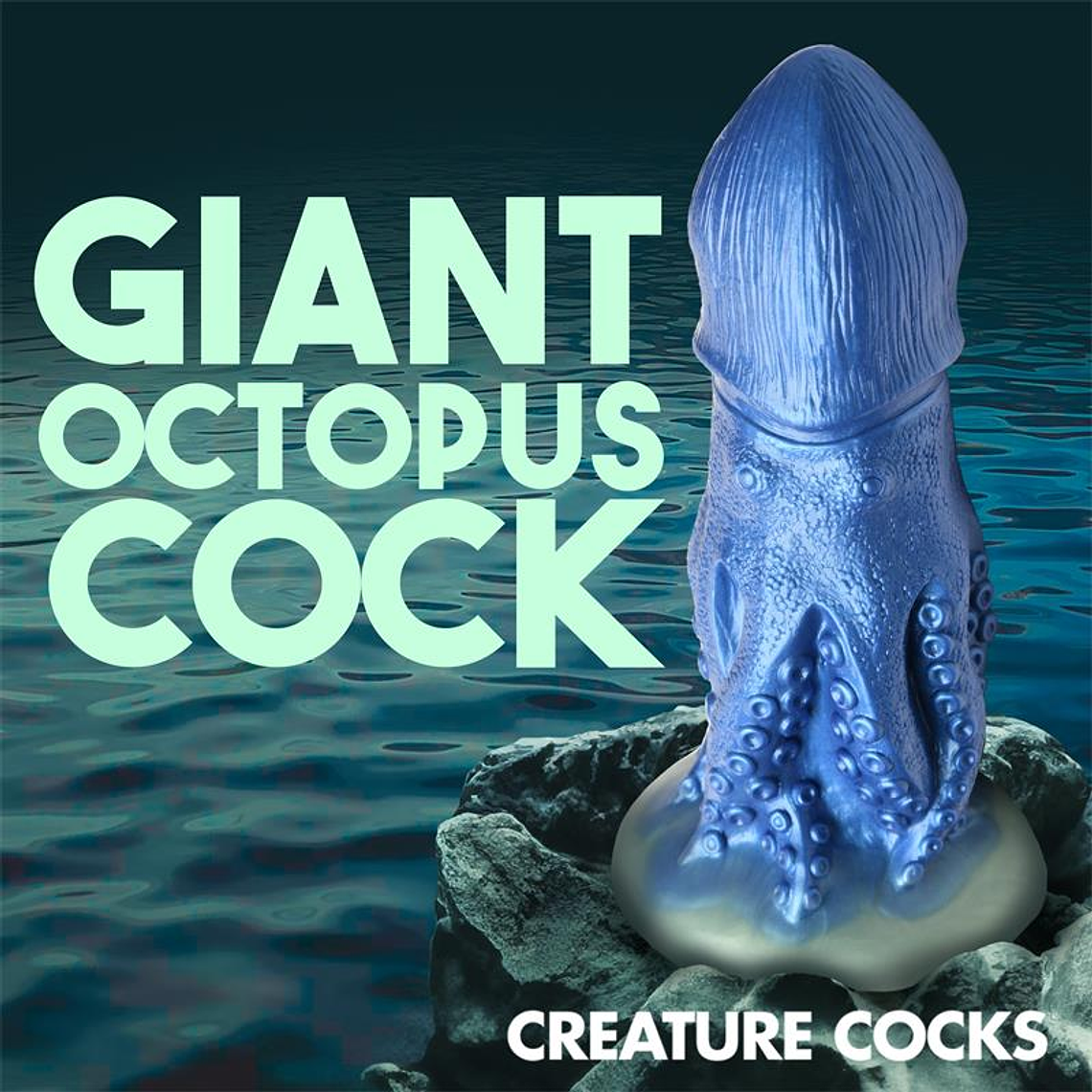 CREATURE COCKS Cocktopus Dildo Tentáculo Silicone 14