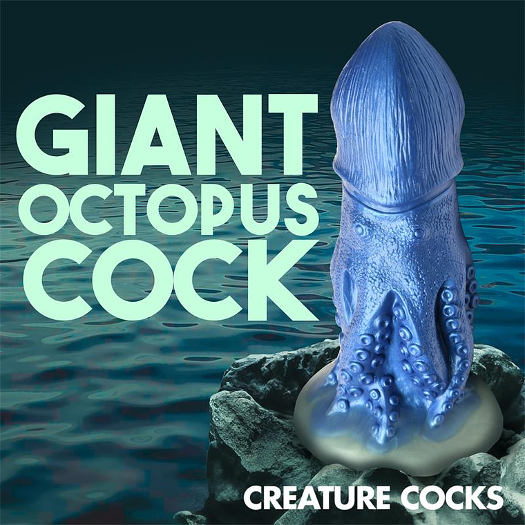 CREATURE COCKS Cocktopus Dildo Tentáculo Silicone 14