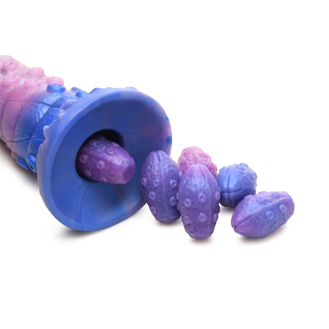 CREATURE COCKS Tenta-Queen Dildo Ovipositor com 6 Ovos 4