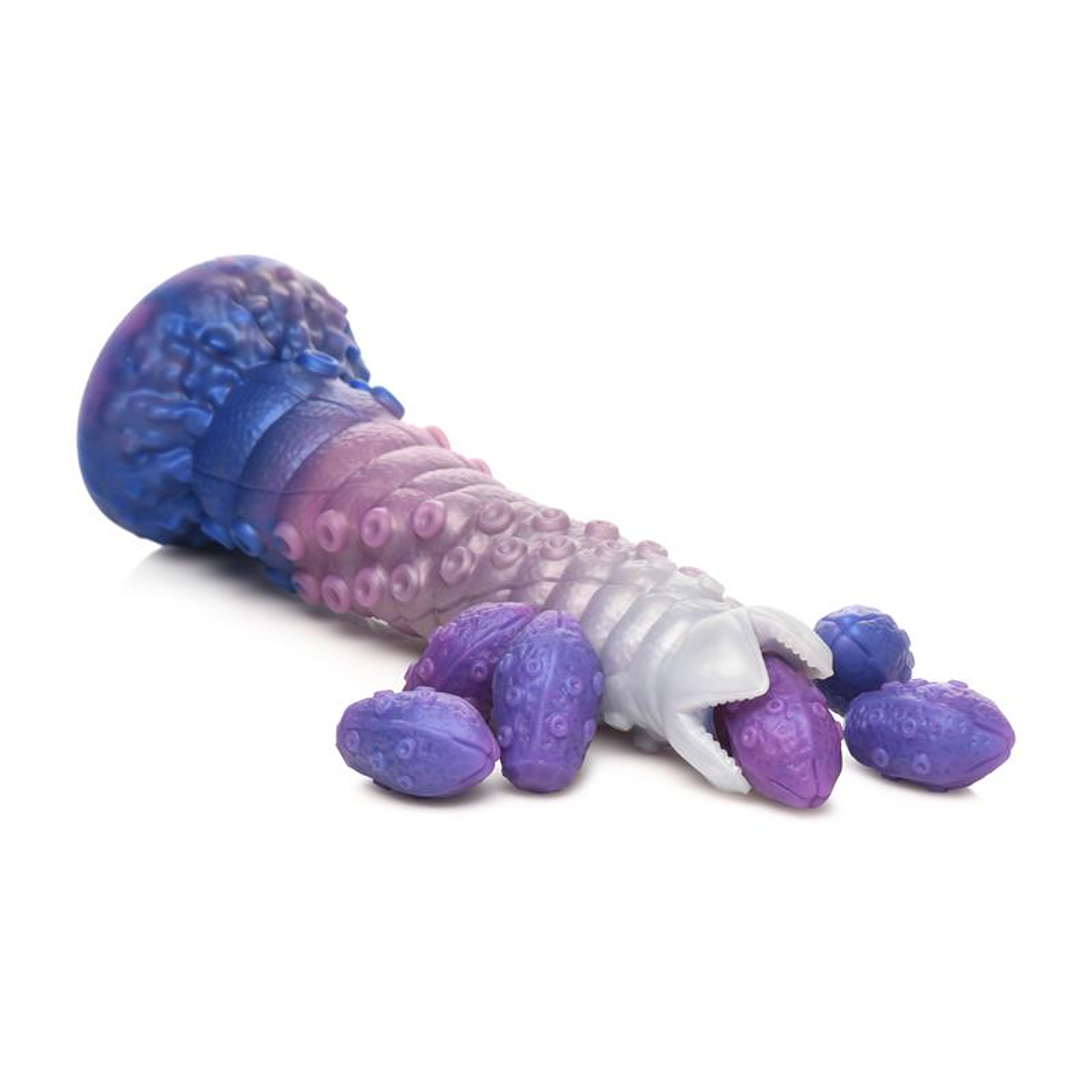 CREATURE COCKS Tenta-Queen Dildo Ovipositor com 6 Ovos 8