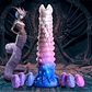 CREATURE COCKS Tenta-Queen Dildo Ovipositor com 6 Ovos - Thumbnail 15