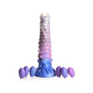 CREATURE COCKS Tenta-Queen Dildo Ovipositor com 6 Ovos